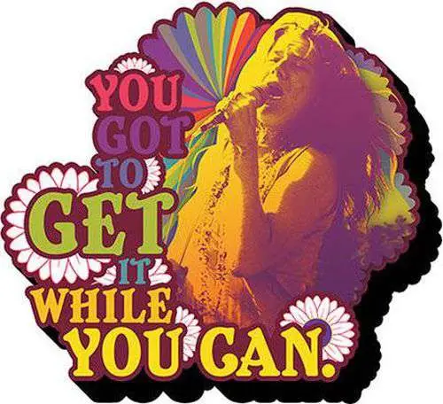 Figurine janis joplin get it magnet